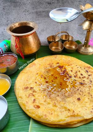 महाराष्ट्रीयन स्टाइल पुरनपोली रेसिपी मुख्य फोटो