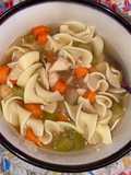 Crock Pot Chicken Noodle or Rice Soup
