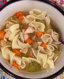 Crock Pot Chicken Noodle or Rice Soup