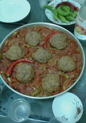 صورة لوصفة كباب ب الصينية (أكلة حلبية)