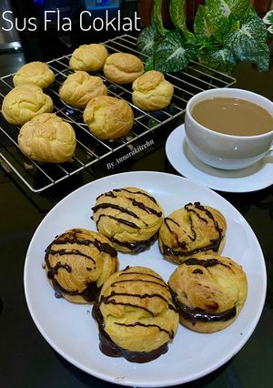 Foto resep Sus Fla Coklat