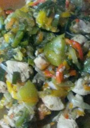 Una foto de Chop suey !!!! De pollo