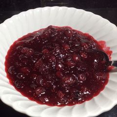 Cranberry Sauce A picture of Cranberry Sauce.