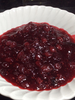 A picture of Cranberry Sauce.