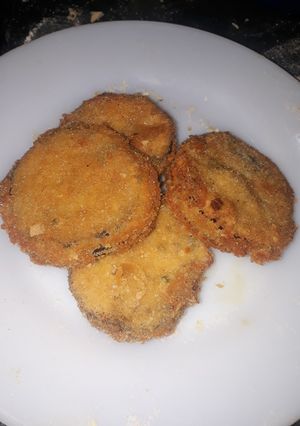 Una foto de Milanesa de Berenjenas