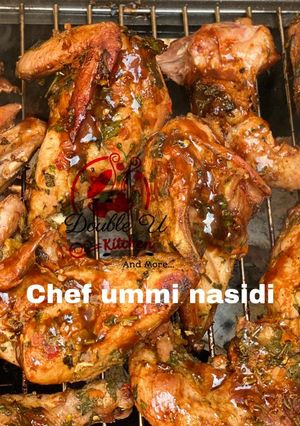 A picture of Juicy grilled chicken.