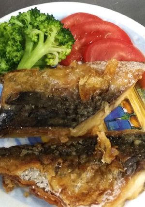 乾煎鯖魚 的食譜成品照片