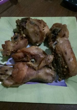 Foto resep Ayam goreng krenyes