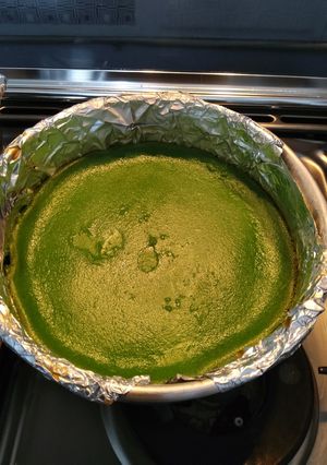 Foto resep Puding pandan panggang