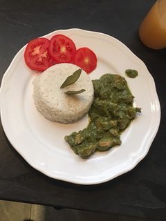 Spenótos csirkemell recept fotója