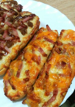 Una foto de Pan de pizza🍕