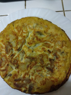 Una foto de Tortilla-Puding de Bacalao