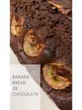 Banana bread de chocolate