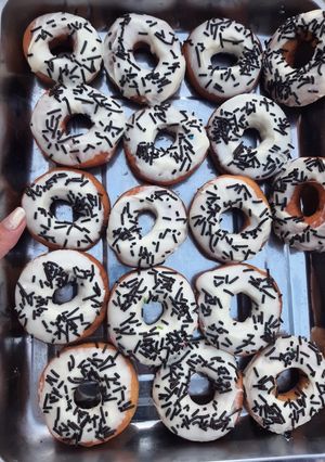 Una foto de Mini donuts caseras