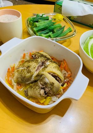 暖胃土雞溫沙拉 的食譜成品照片