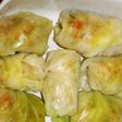 Rolls super ligeros de repollo