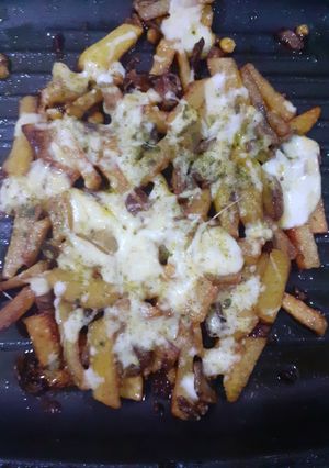 عکسی از دستور خوراک خوشمزه 🥔🧅🌽