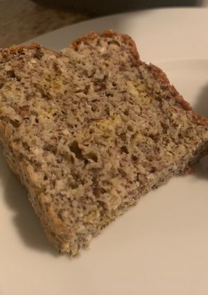 Una foto de Pan Keto con lino