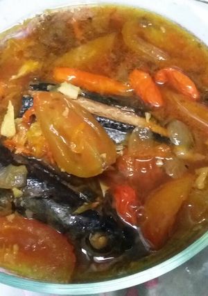 Foto resep ikan tongkol bumbu kecap pedas