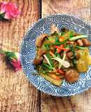 Bao Tử Cá Xào Cải Chua