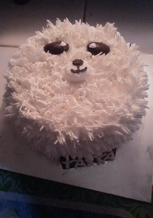 Foto resep Tart ultah panda