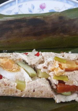 Foto resep Pepes tahu telor asin
