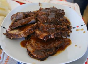 Una foto de Asado negro de muchacho redondo