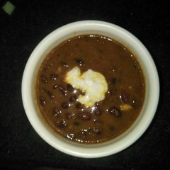 A picture of Masala rajma.