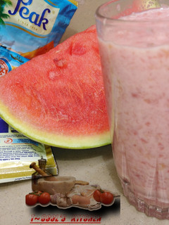A picture of Watermelon slushy.