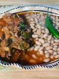 Stake Ranchero with whole Beans10 #mommasrecipes