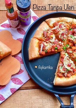 Foto resep Pizza Tanpa Ulen (No knead)