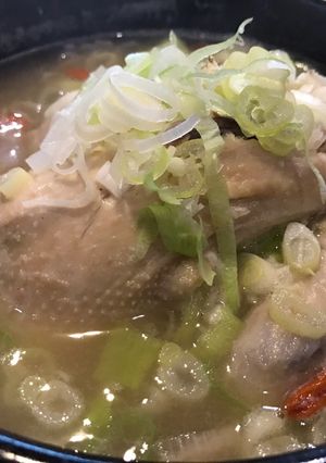 รูปของ ไก่ตุ๋นโสมเกาหลี