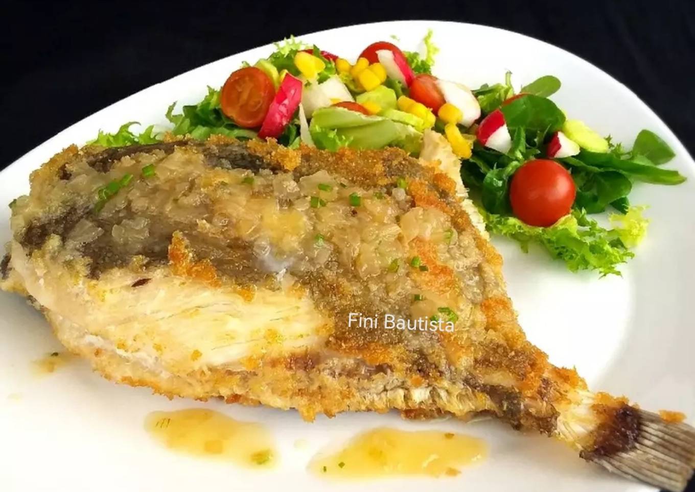 Gallo con salsa de limón(pescado)