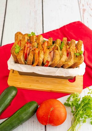Foto di American Sandwich Farcito al Forno