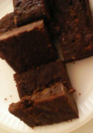 Foto resep Brownis pisang mudah