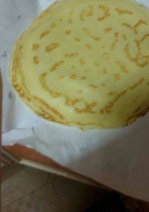 صورة لوصفة عجينة الكريب