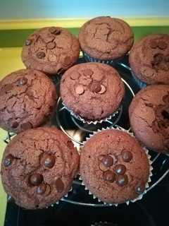 Foto principal de Muffins de chocolate
