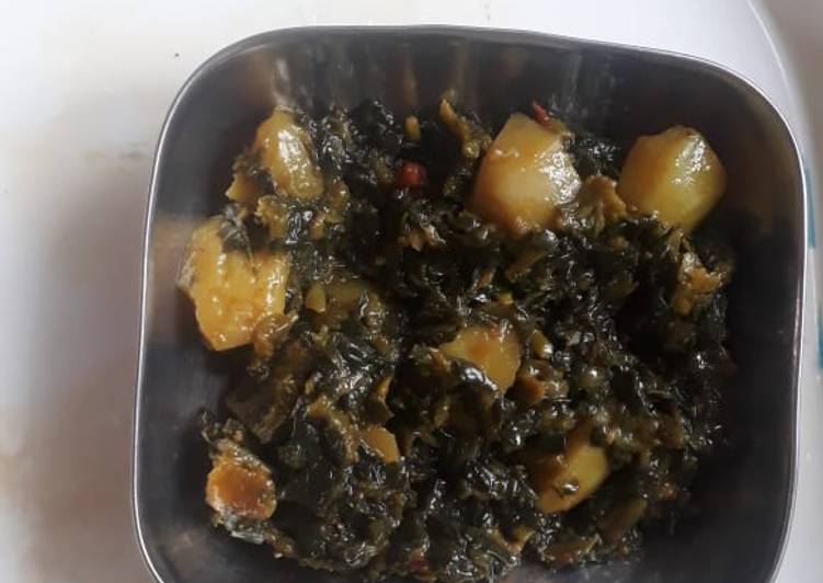 Easiest Way to Make Ultimate Methi Aloo