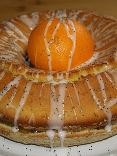 Una foto de Rosco de naranja con semillas de amapola
