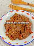 Sambal Roa Andaliman Sedap Mantap