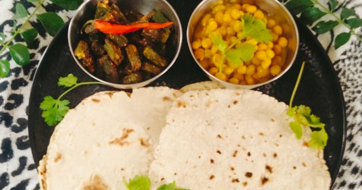 Barley flour Roti (jau ki Roti) 😋😋 Recipe by Jyoti Prakash Assudani