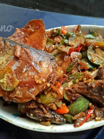 Cara Gampang Membuat Resep Oseng ikan asin dan terong bulat yang Lezat Sekali Anti Ribet, Bikin Ngiler
