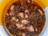 Sambal Baby Cumi segar
