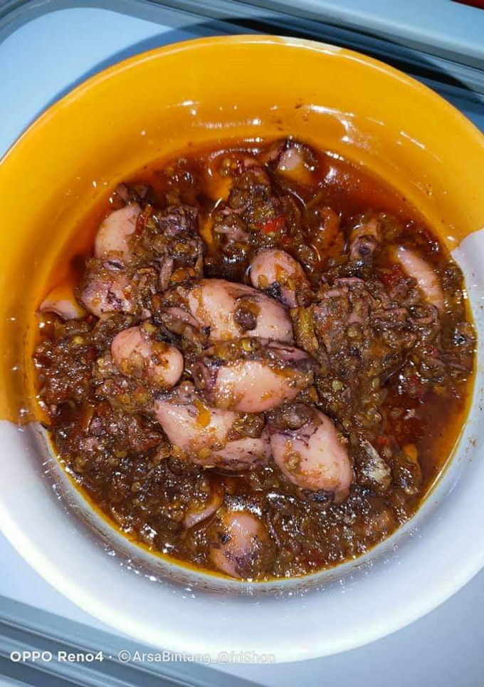 Foto resep Sambal Baby Cumi segar