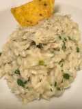 Risotto al baccalà mantecato