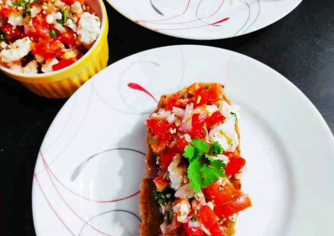 Steps to Prepare Award-winning Healthy Bruschetta