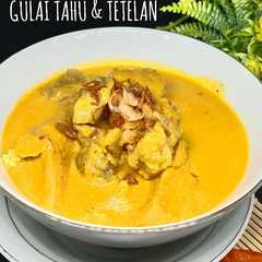 A picture of GULAI TAHU & TETELAN SAPI.