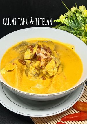 Foto resep GULAI TAHU & TETELAN SAPI
