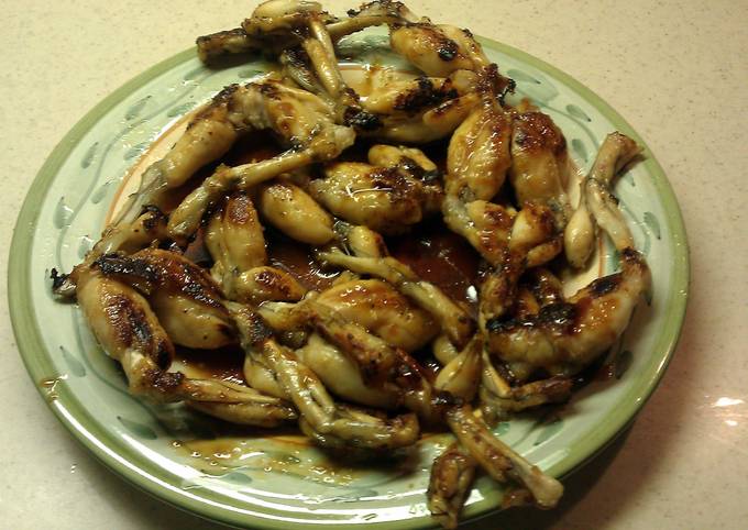 Easiest Way to Make Perfect Carmelized frog legs