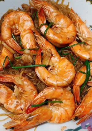 รูปของ กุ้งอบวุ้นเส้นแบบทำง่ายๆ